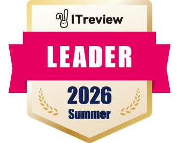 ITreview Grid Award 2026 Summer Leader受賞バッジ